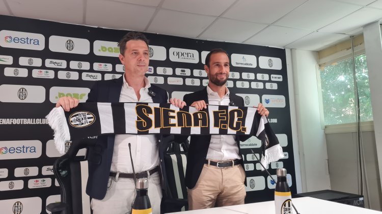 Presentato il nuovo mister del Siena Tommaso Bellazzini