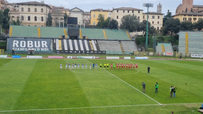 Siena show al Franchi: poker in rimonta al Ghiviborgo