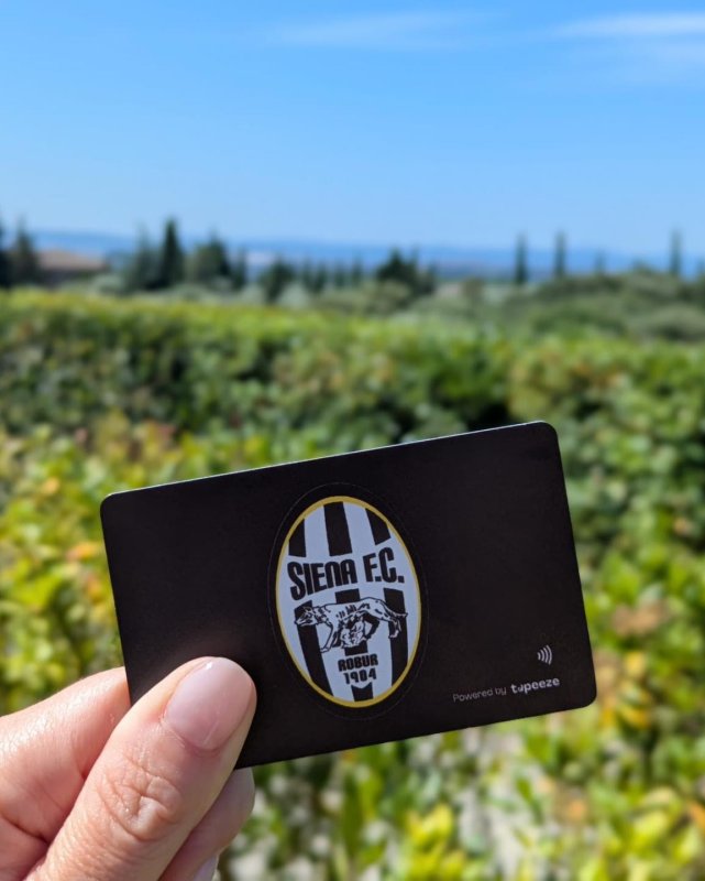Una tessera, mille vantaggi: Siena FC lancia la nuova card smart con Tapeeze