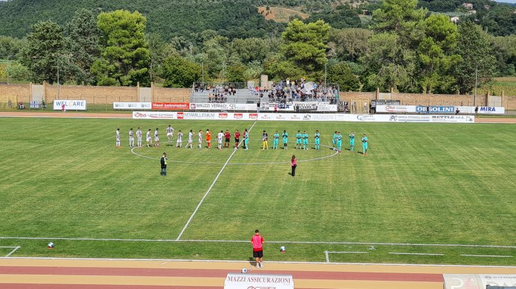 Orvietana-Siena 0-2: i bianconeri espugnano Orvieto con Vari e Noccioli