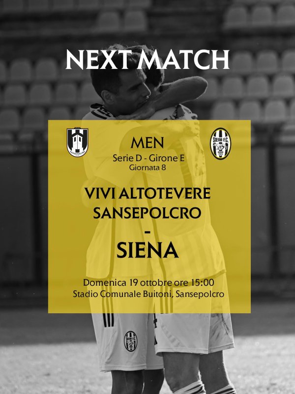 Sansepolcro-Siena Fc: info biglietti