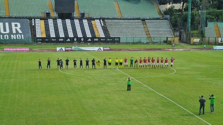 Siena, esultanza dopo la sofferenza: 2-0 al Terranuova Traiana nervoso e in 9 uomini